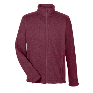 Devon & Jones Men's Bristol Full-Zip Sweater Fleece Jacket