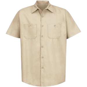 Red Kap® Industrial Short Sleeve Work Shirt