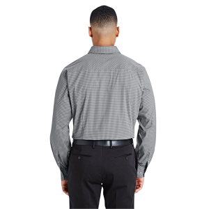 Devon & Jones® CrownLux Performance™Men's Tonal Mini Check Shirt