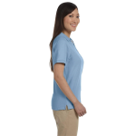 Devon & Jones Ladies' Pima Pique Y-Collar Polo