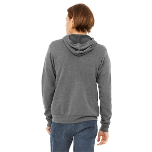 Bella+Canvas Unisex Sponge Fleece Full-Zip Hooded Sweatshirt