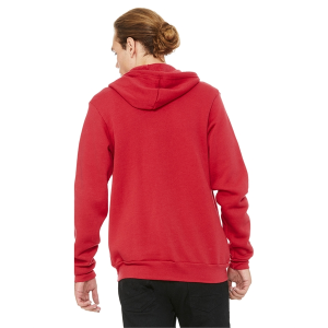 Bella+Canvas Unisex Sponge Fleece Full-Zip Hooded Sweatshirt