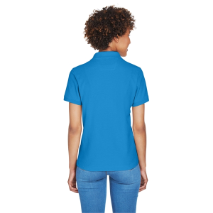 Devon & Jones Ladies' Pima Pique Y-Collar Polo