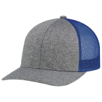 Heather - 6 Panel Constructed Pro-Round (Mesh Back)