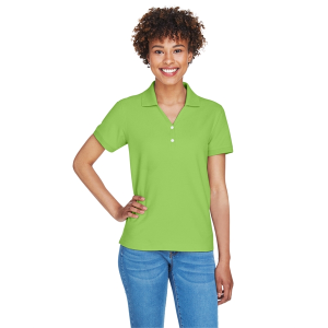 Devon & Jones Ladies' Pima Pique Y-Collar Polo