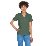 Devon & Jones Ladies' Pima Pique Y-Collar Polo