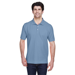 Devon & Jones Men's Pima Pique Short-Sleeve Polo