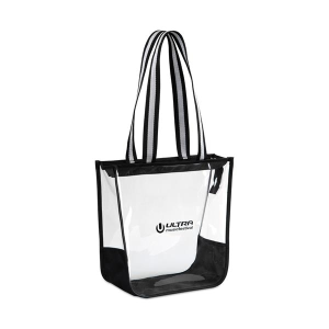 Sigma Clear Zippered Tote