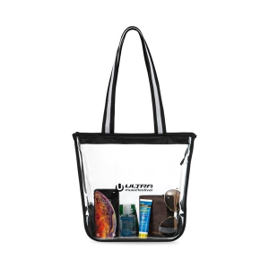 Sigma Clear Zippered Tote