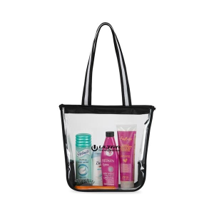 Sigma Clear Zippered Tote