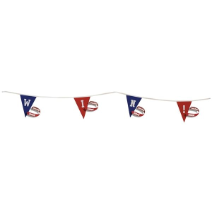 9" x 12" Triangle Pennant String Double-Sided (20')